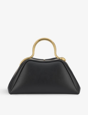 Bvlgari Serpentine leather top-handle bag, UK version