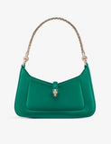 Bvlgari Serpenti Baia Small Leather Shoulder Bag
