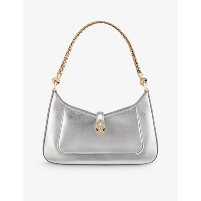 selfridges Bvlgari Serpenti Baia Small Leather Shoulder Bag- Buy online at McGrocer