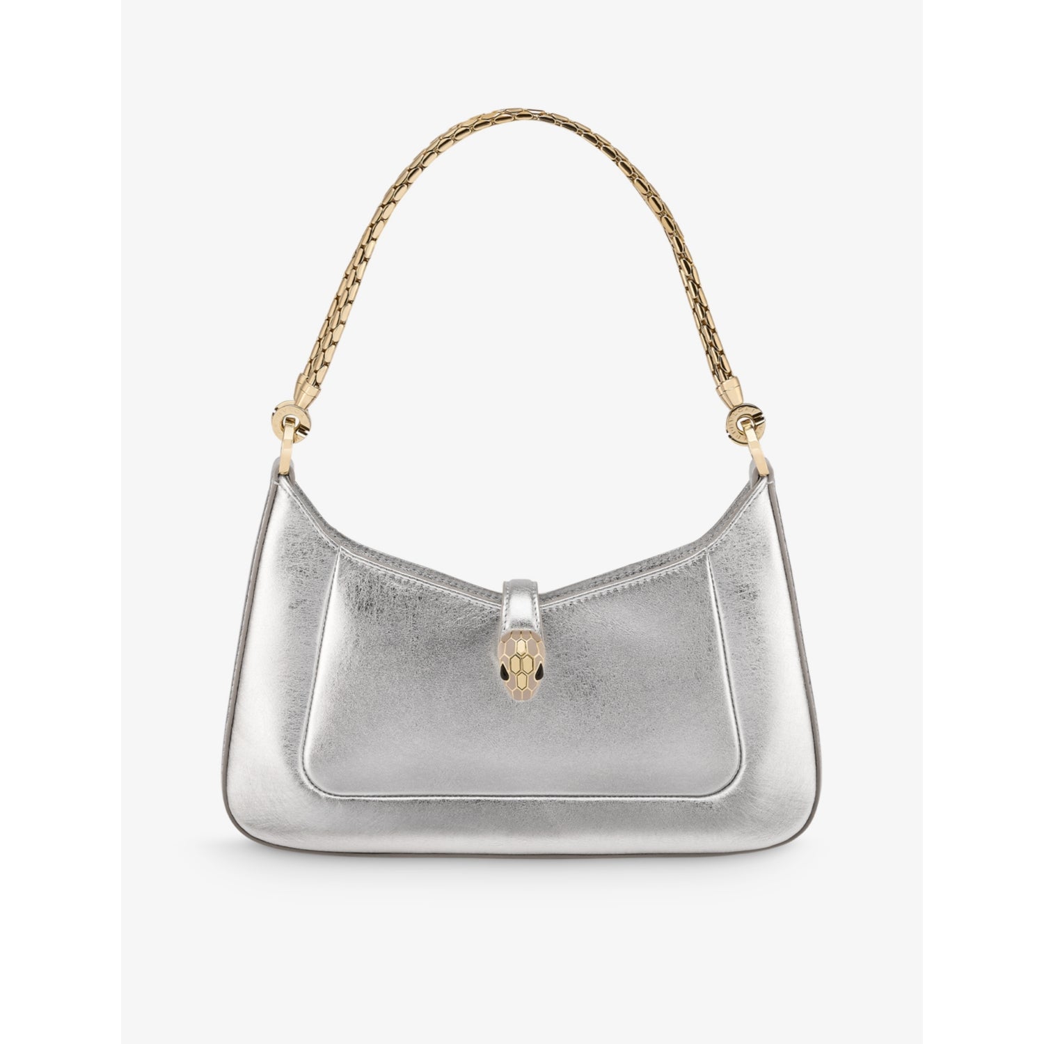 Bvlgari Serpenti Baia small leather shoulder bag