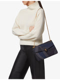 Bvlgari Serpenti Forever large denim shoulder bag (British brand)