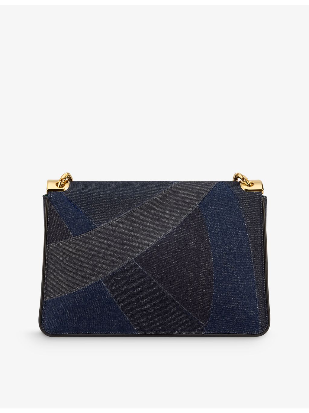 Bvlgari Serpenti Forever large denim shoulder bag (British brand)