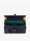 Bvlgari Serpenti Forever large denim shoulder bag (British brand)