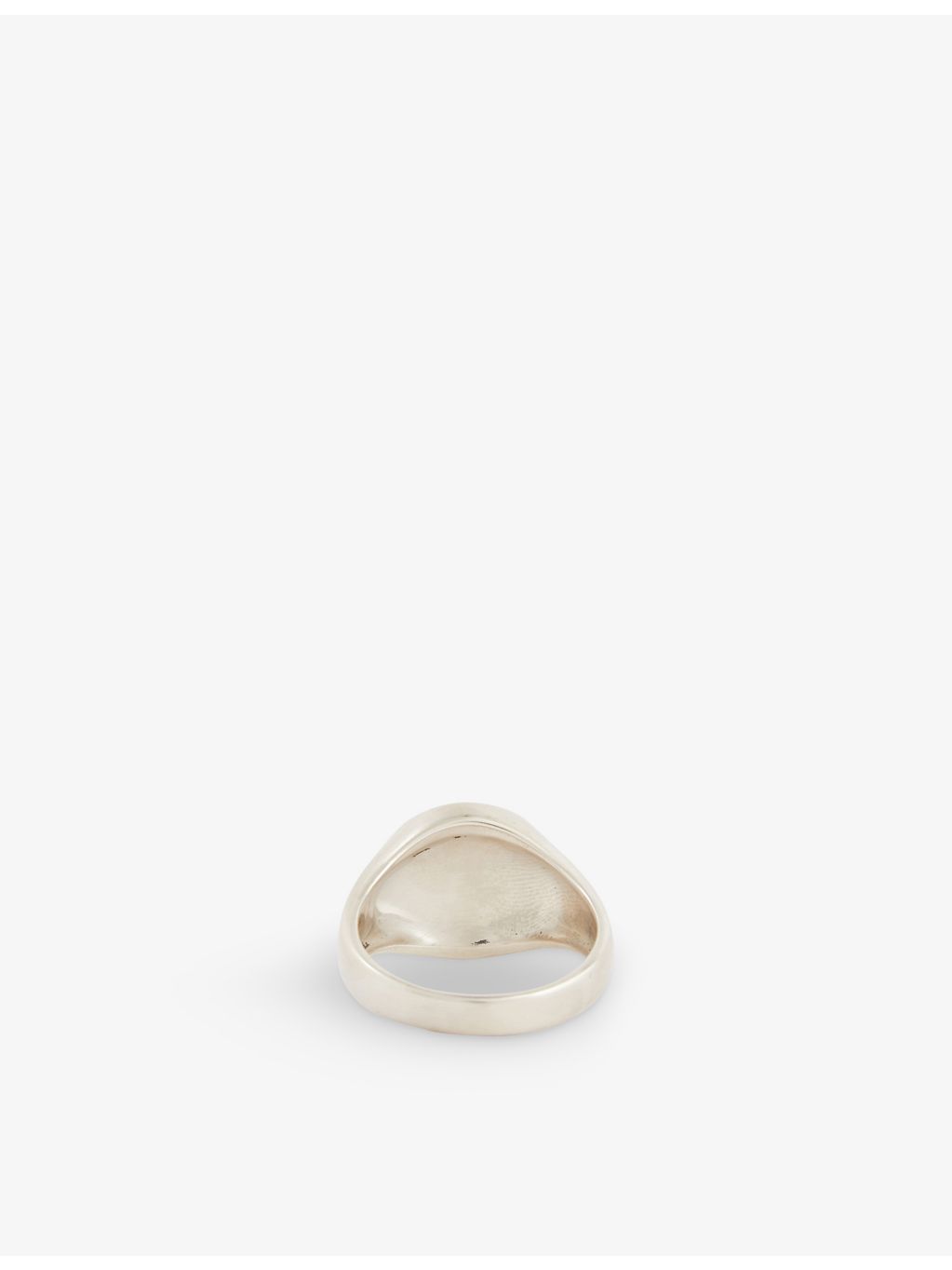 Serge Denimes Vitruvian engraved ring 2cm, UK version