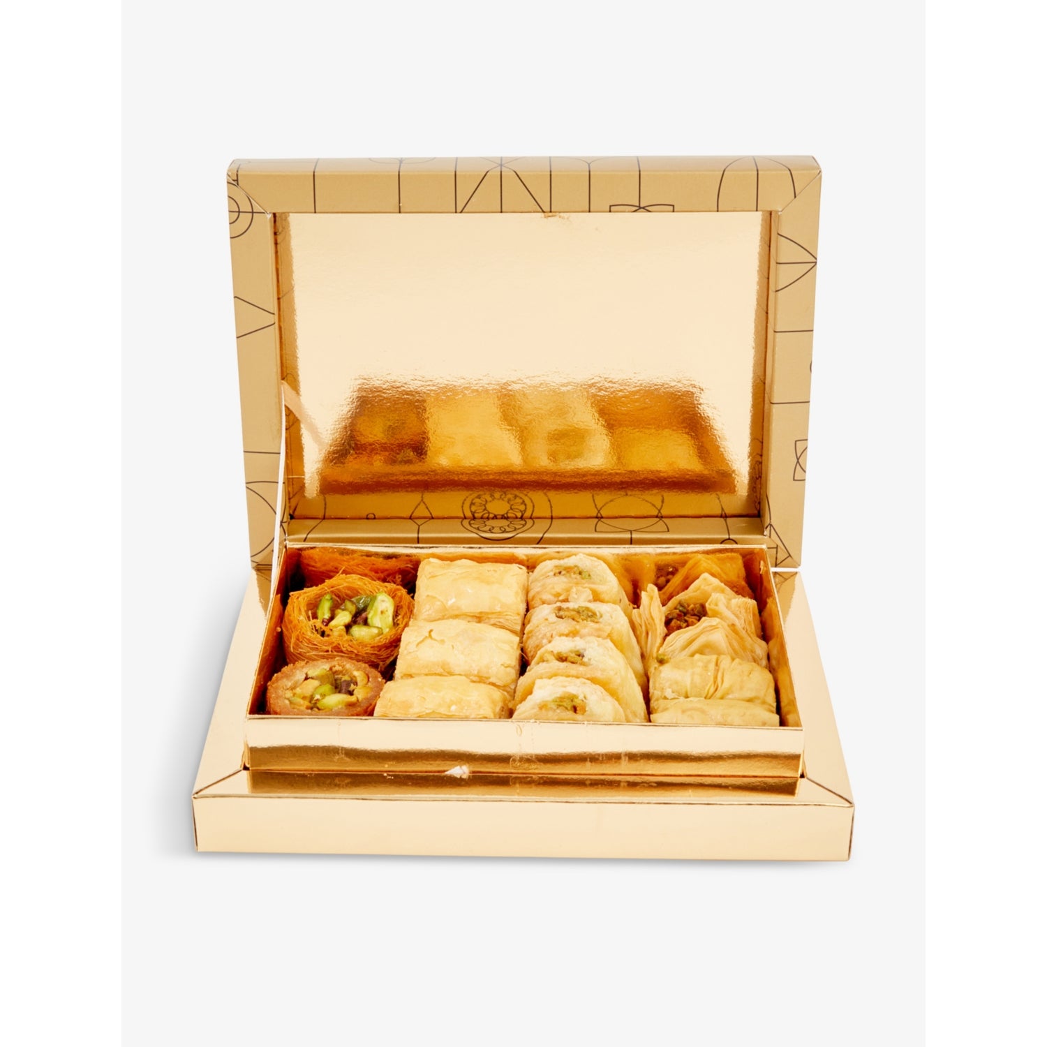 Sweetland London premium baklava selection box 350g, imported from the UK