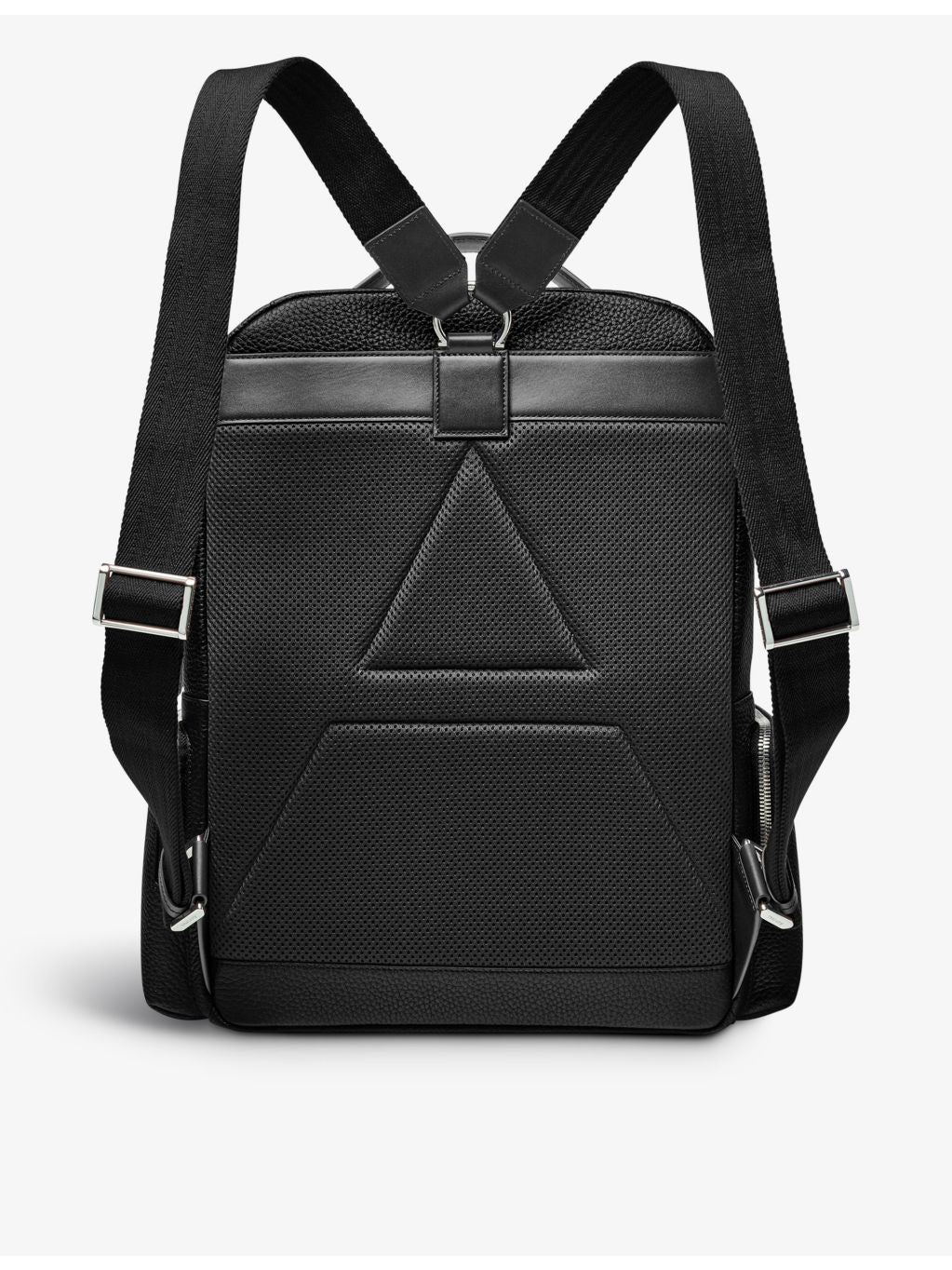 Aspinal of London Reporter pebbled leather backpack, imported from the UK