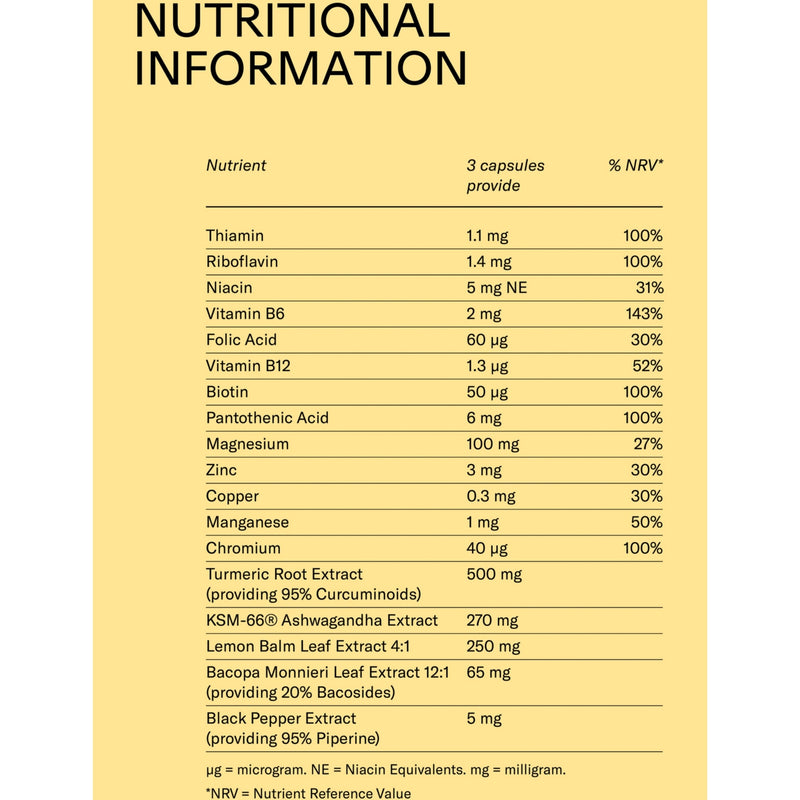 MPowder Mood-Food supplement 30-day supply (British brand)