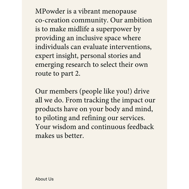 MPowder Mood-Food supplement 30-day supply (British brand)