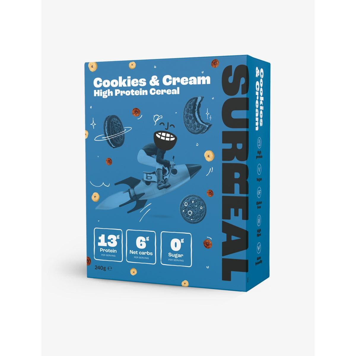 Surreal Cookies & Cream cereal 240g (British brand)