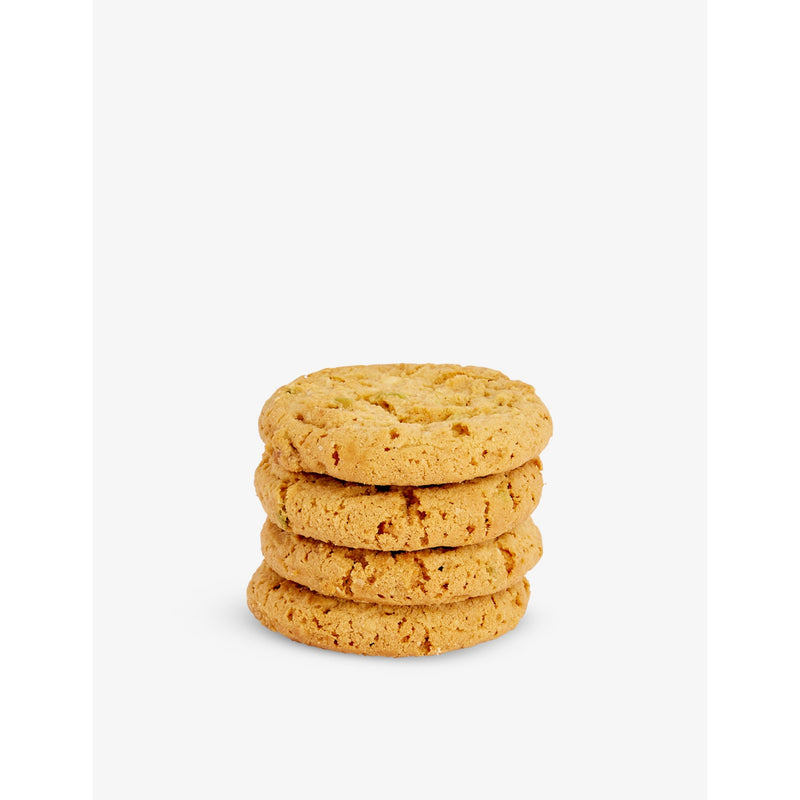 Selfridges Selection pistachio and white chocolate biscuits 200g, imported from the UK