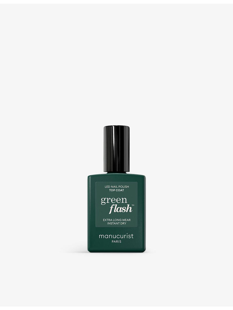 Manucurist Green Flash top coat 15ml, imported from the UK
