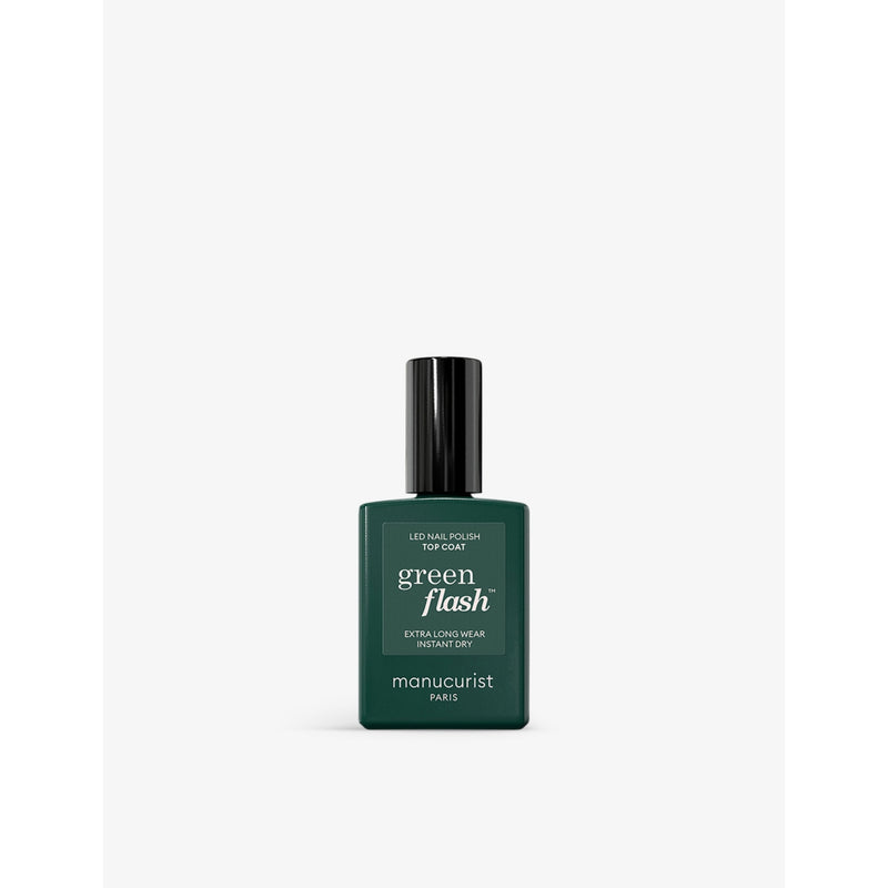 Manucurist Green Flash top coat 15ml, imported from the UK