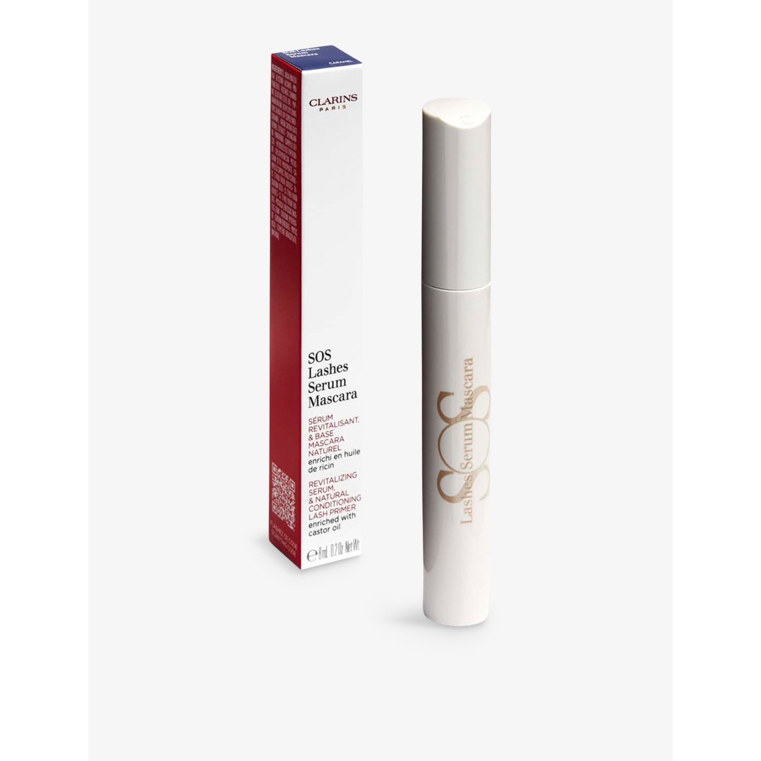 Clarins SOS lash and brow serum mascara 8ml (British brand)