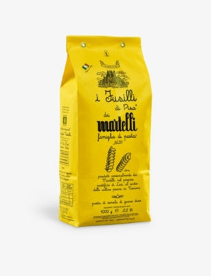 Martelli dried fusilli pasta 500g pack, UK version