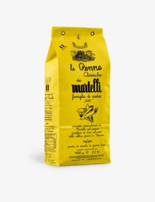 Martelli dried penne pasta 500g, imported from the UK