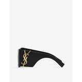 Saint Laurent M119 Blaze rectangle acetate sunglasses (British brand)
