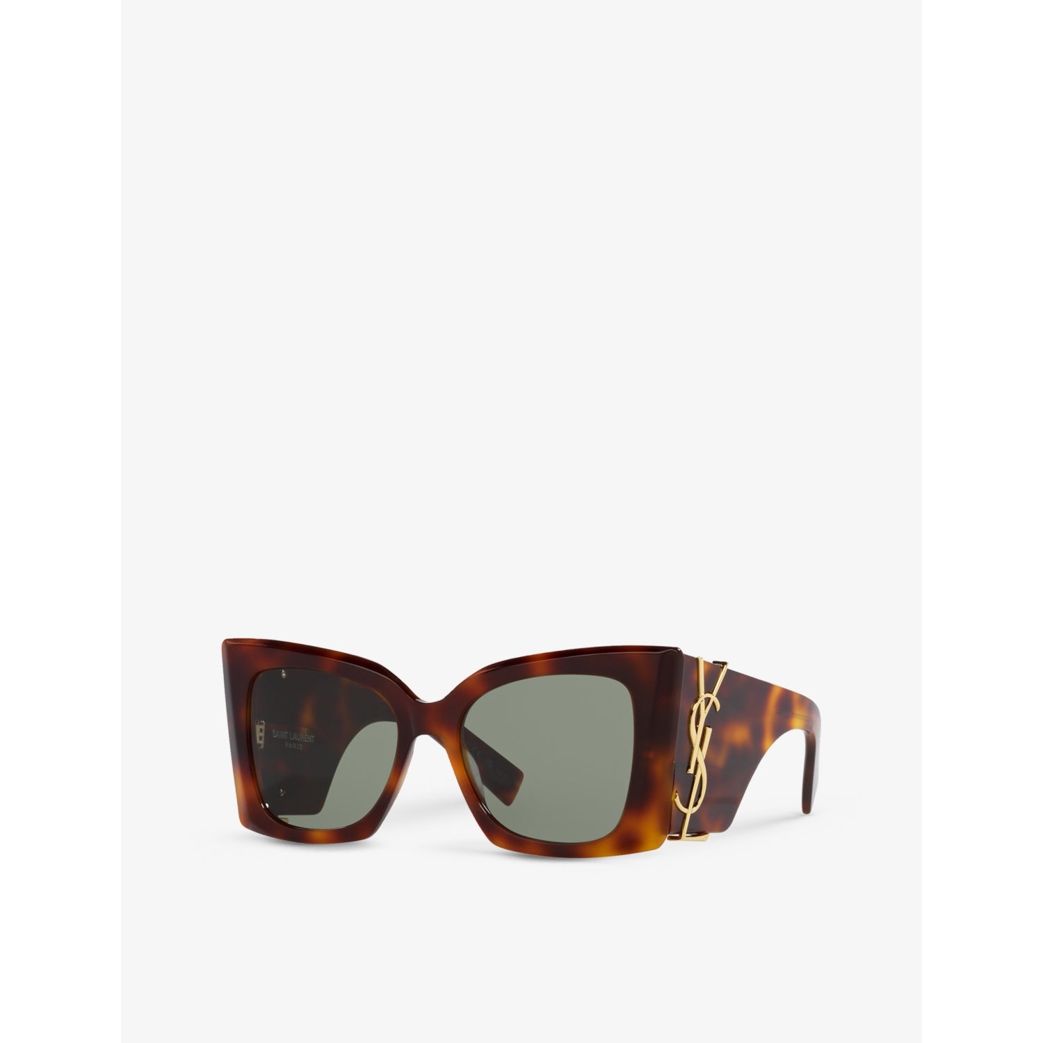 Saint Laurent M119 Blaze tortoiseshell sunglasses (British brand)