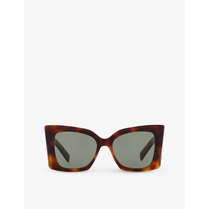 Saint Laurent M119 Blaze tortoiseshell sunglasses (British brand)