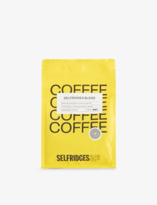 Selfridges Blend ground coffee 250g refill bag, UK version