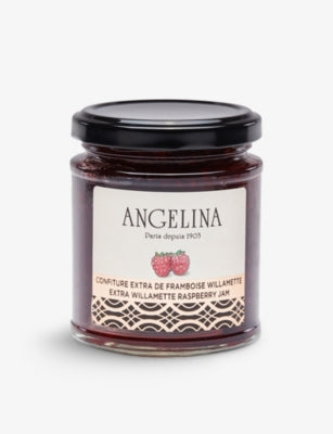Angelina raspberry jam with Willamette raspberries 215g - British product