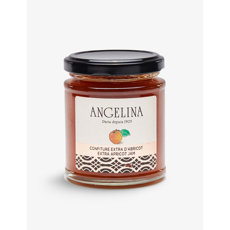 Angelina apricot jam 215g with 57% fruit, UK version