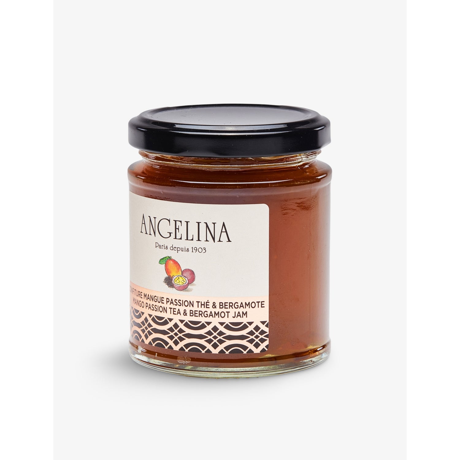 Angelina mango passion and Earl Grey jam 215g - British product