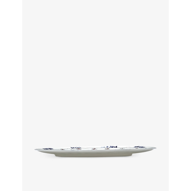 Serax Marni plate set Midnight Flowers 24cm, imported from the UK