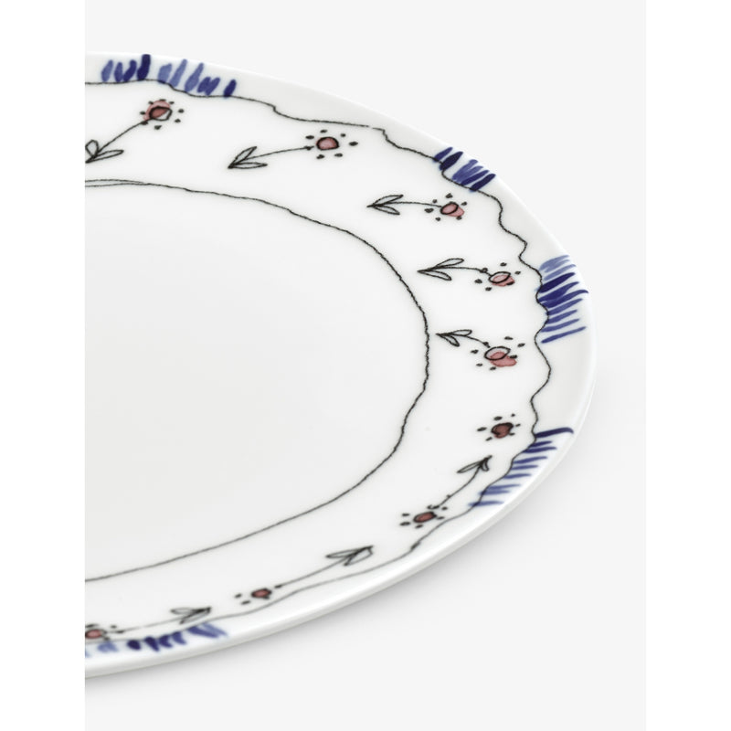 Serax x Marni Midnight Flowers plate set 28cm - British product