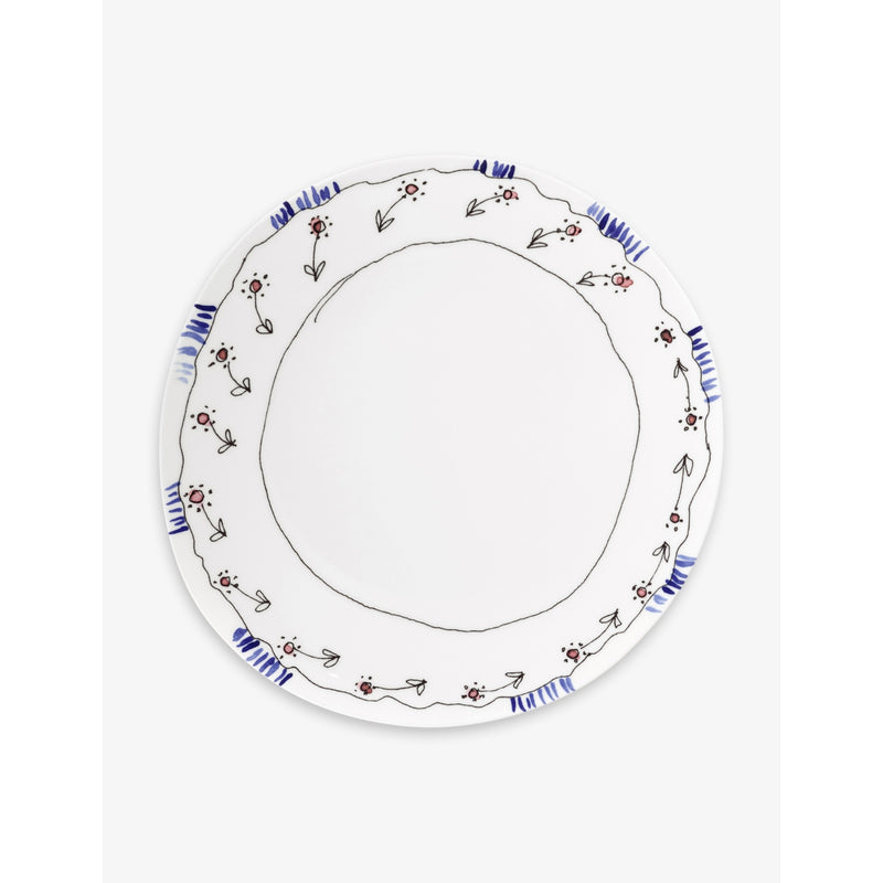 Serax x Marni Midnight Flowers plate set 28cm - British product