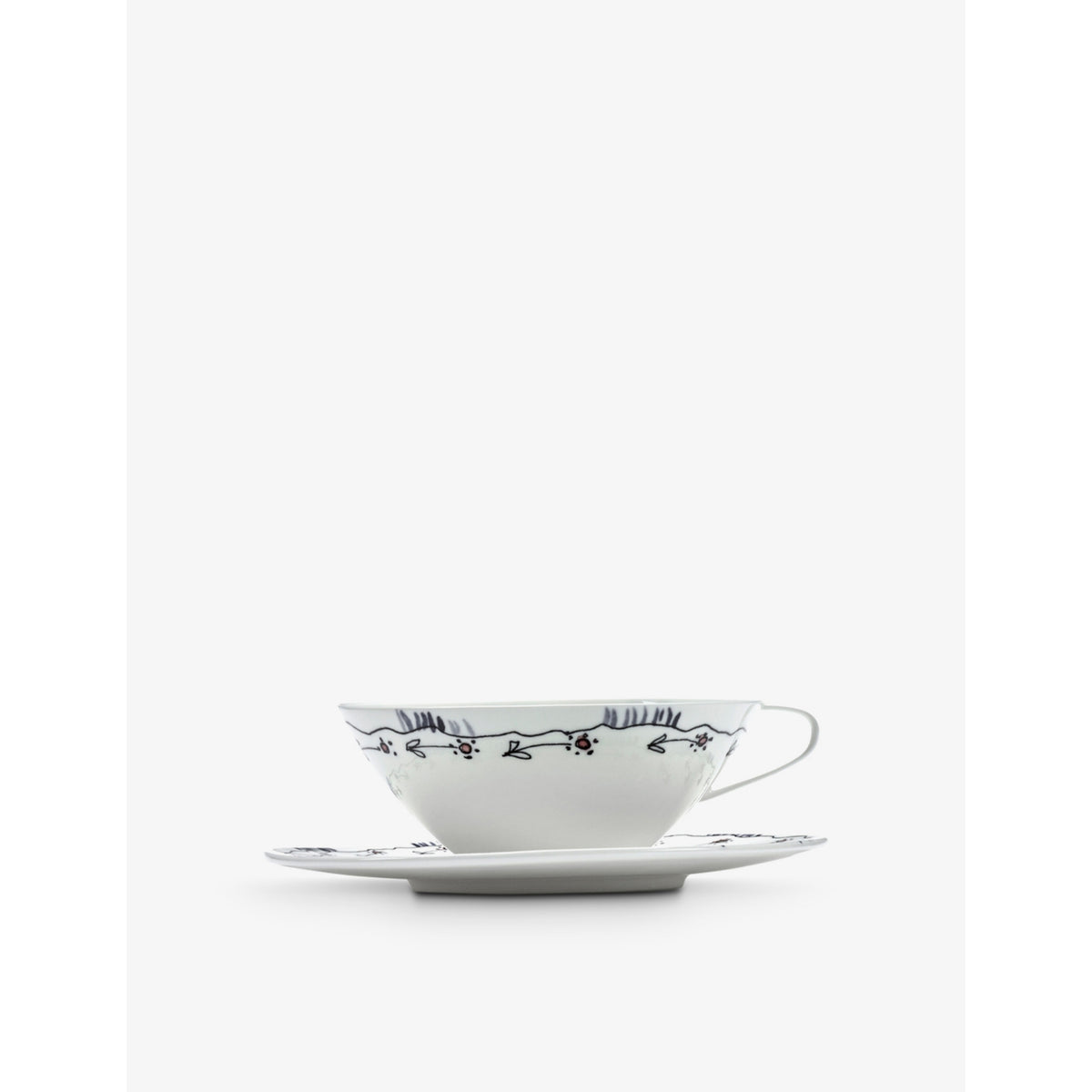 Serax x Marni Anemone Milk tea cup and saucer set (British brand)