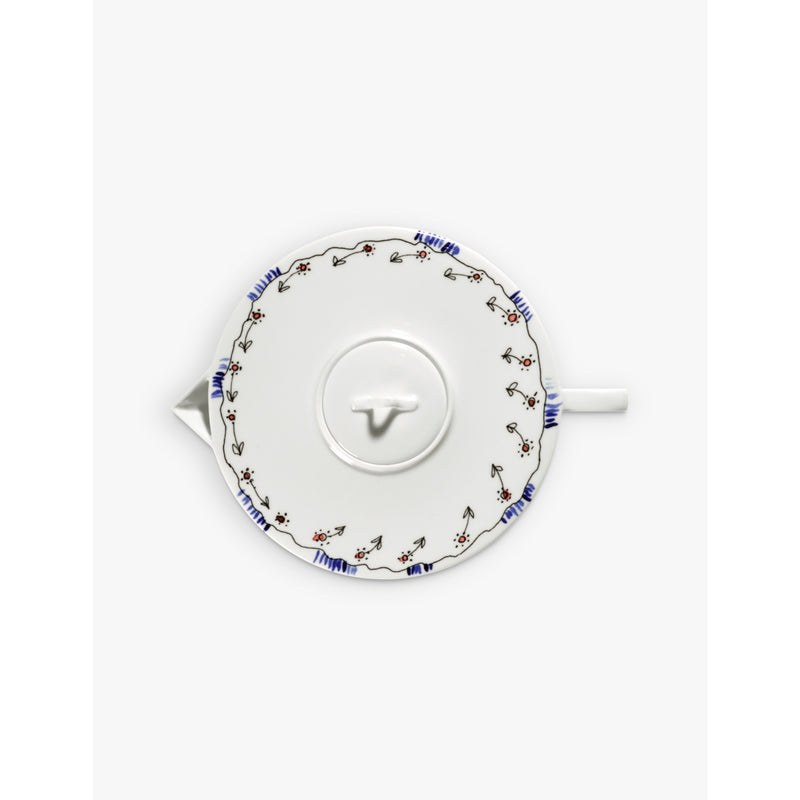 Serax x Marni Anemone Milk bone china teapot 20.5cm, UK version