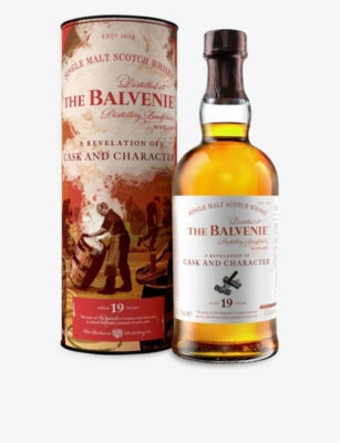 selfridges The Balvenie A Revelation of Cask and Character 19 Year Old Single Malt Scotch Whisky 700ml- Buy online at McGrocer