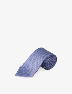 Eton Patterned Silk Tie