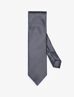 Eton Patterned Silk Tie