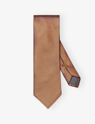 Eton patterned silk tie - British product