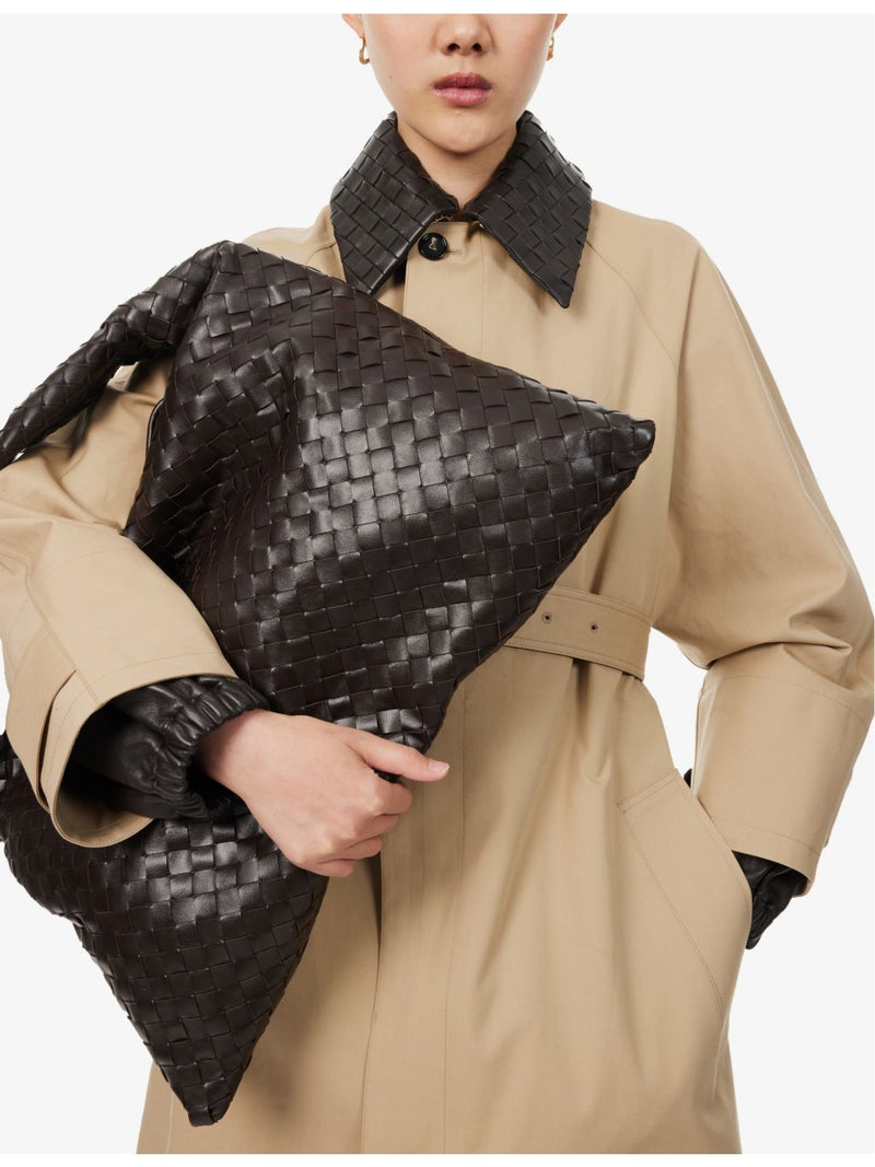 Bottega Veneta Intrecciato-weave medium hobo bag, imported from the UK