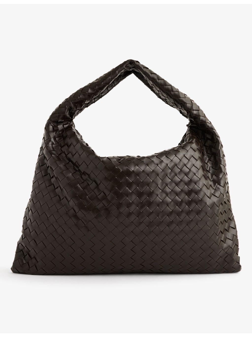 Bottega Veneta Intrecciato-weave medium hobo bag, imported from the UK