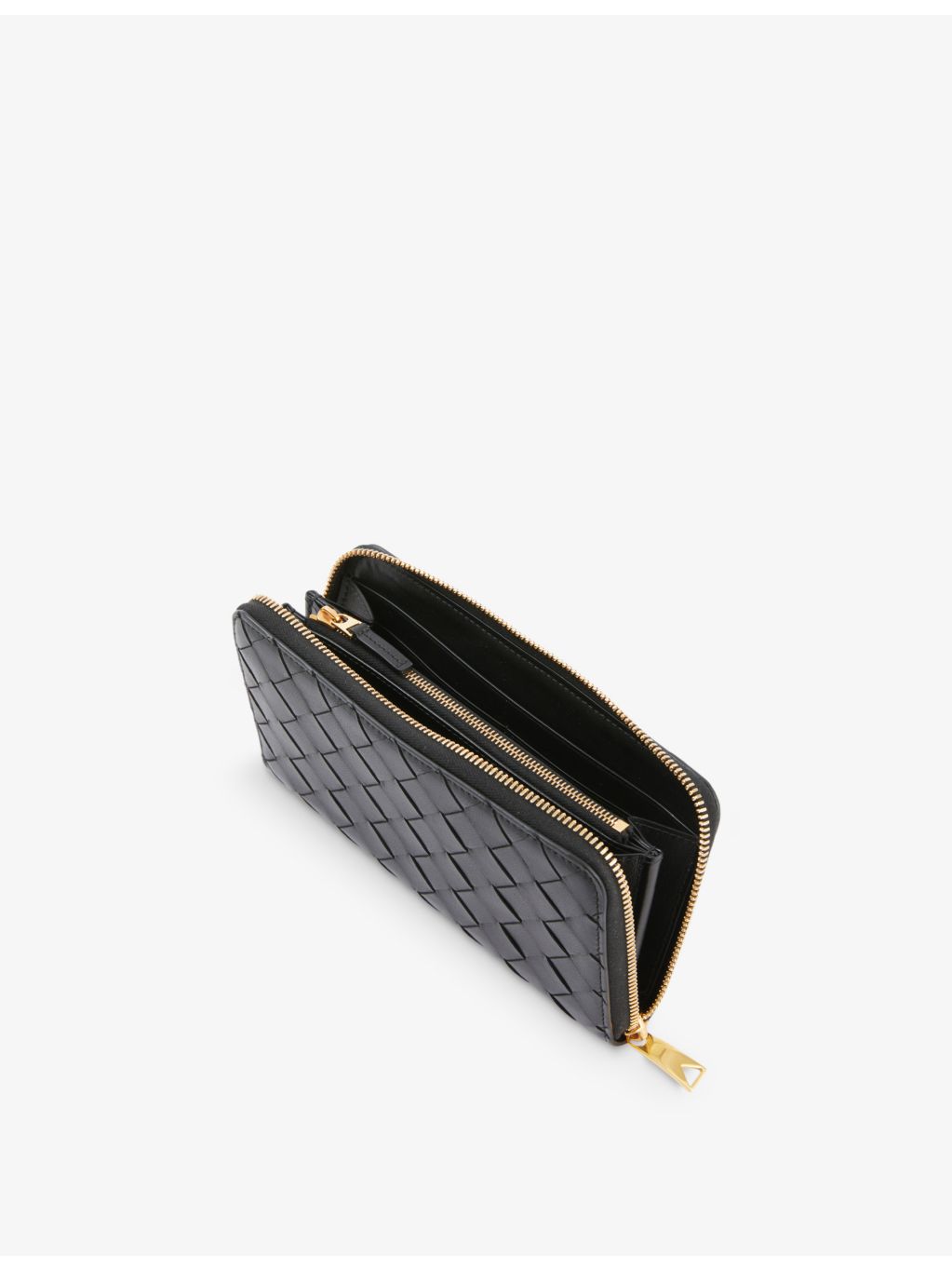 Bottega Veneta Intrecciato zipped leather wallet (British brand)