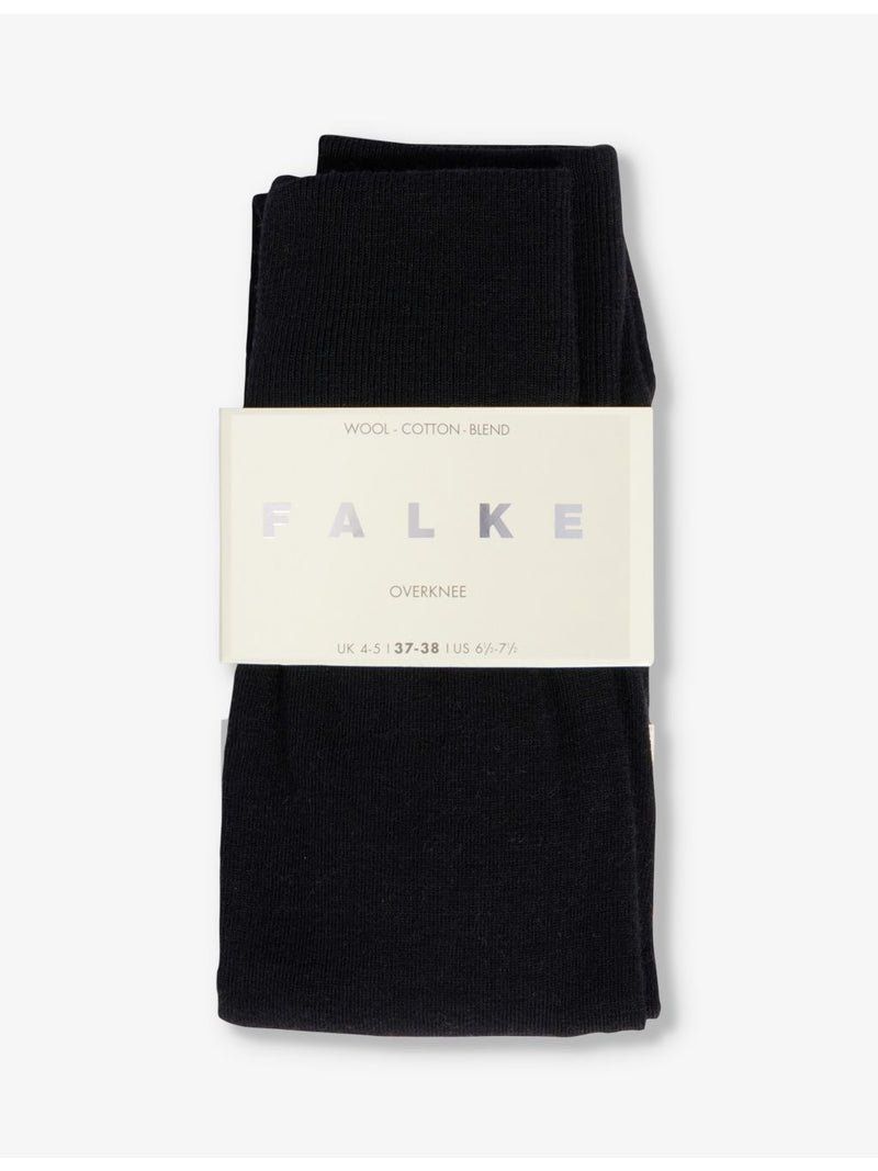 FALKE over-knee socks stretch-wool blend 55% virgin wool (British brand)
