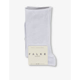 Shiny-Finish Mid-Calf Knitted Socks - BLACK - EUR 35-38/2-5 UK WOMEN