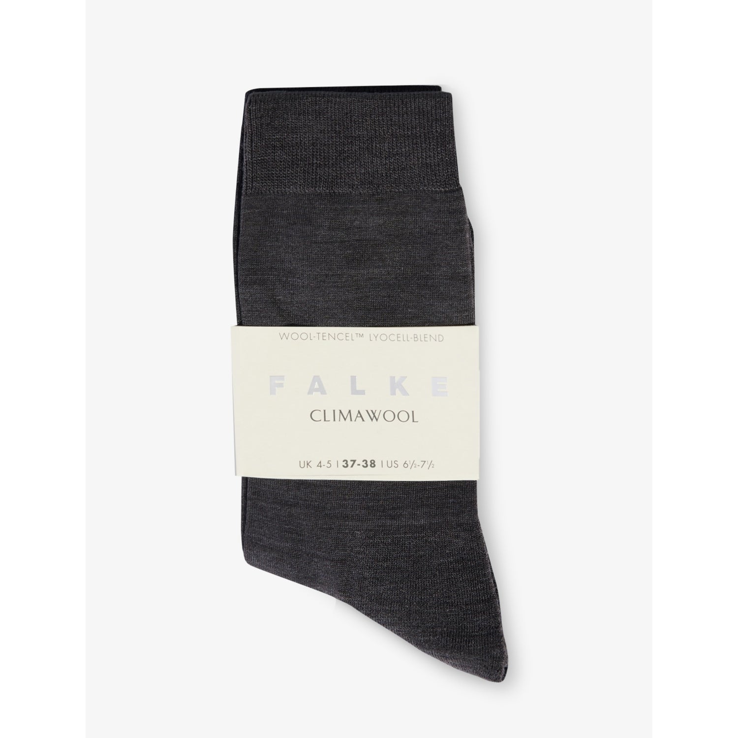Brushed mid-calf polyamide and wool-blend knitted socks - 3117 Anthra. Mel. - EUR 37-38/4-5 UK WOMEN