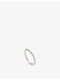 Monica Vinader 0.12 diamond eternity ring (British brand)