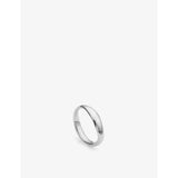 Monica Vinader Nura Reef sterling silver stacking ring, UK version