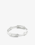Monica Vinader Signature Sterling Silver Link Bangle
