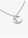 Monica Vinader C letter charm pendant necklace adjustable, imported from the UK
