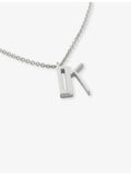Monica Vinader K letter sterling silver pendant necklace - British product
