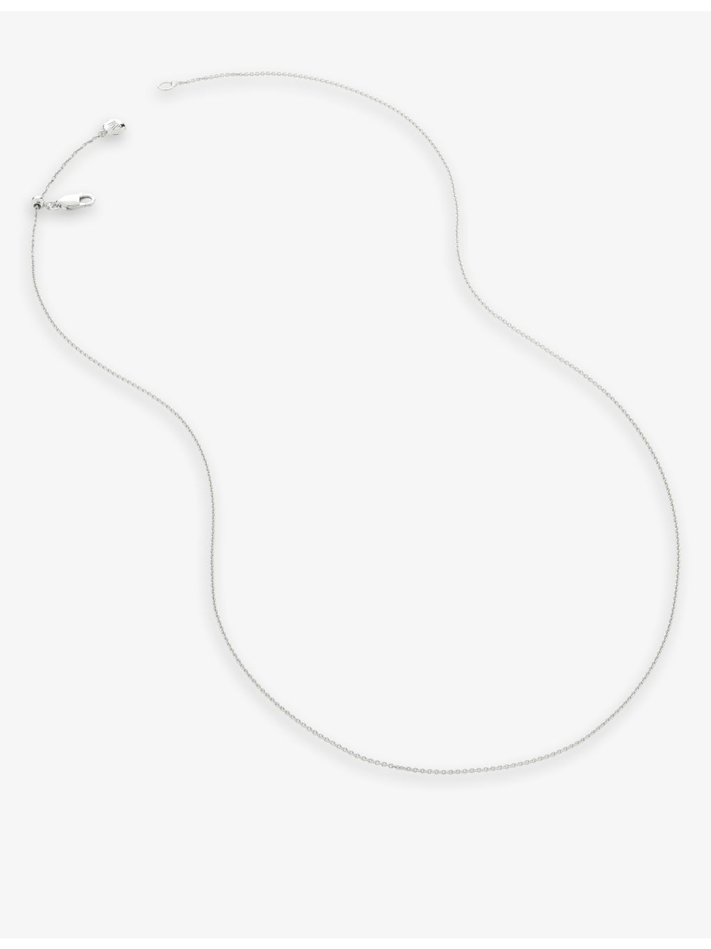 Monica Vinader fine sterling silver chain necklace 43cm - British product