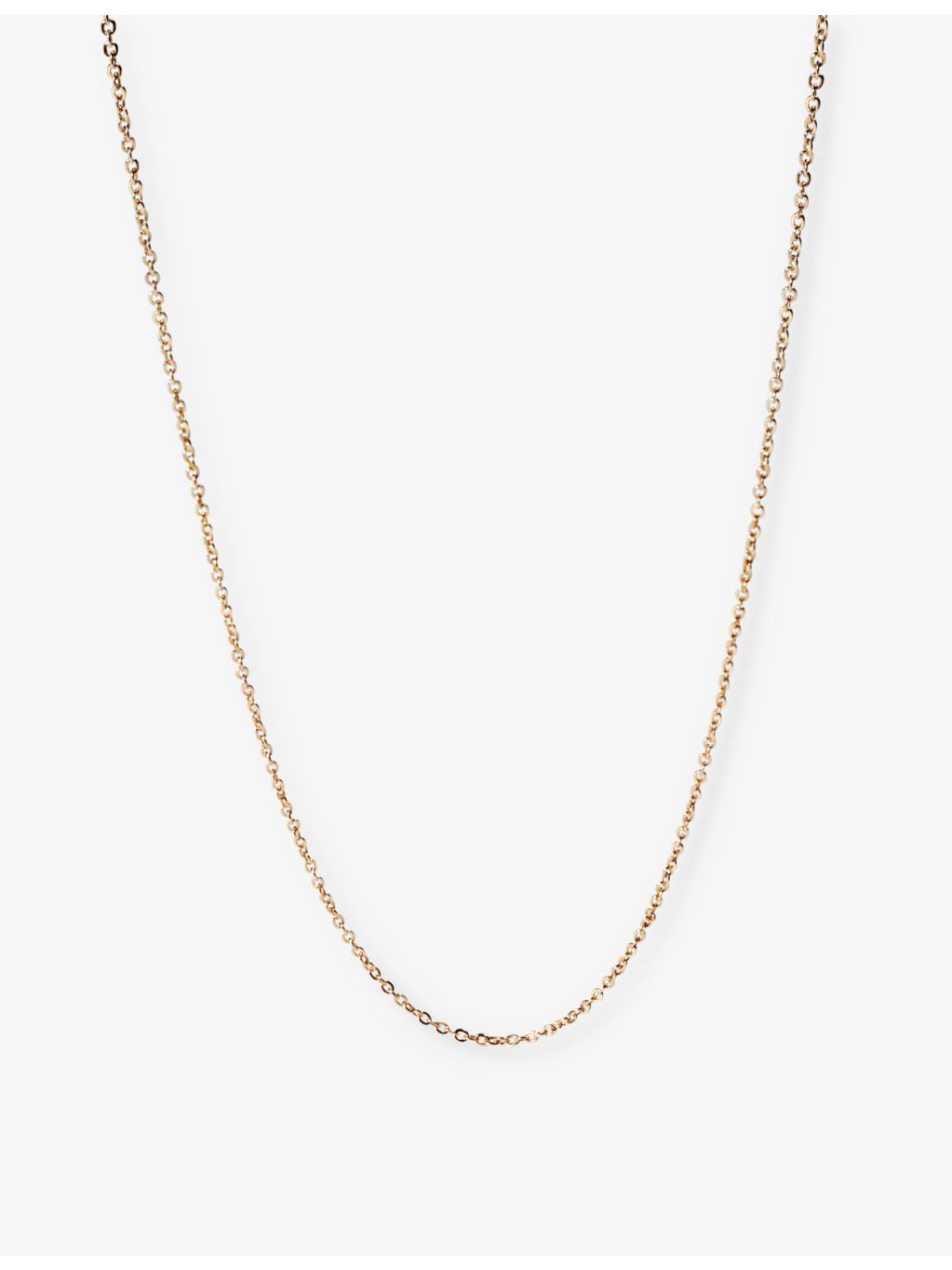 Monica Vinader 14ct yellow gold chain necklace, UK version