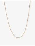 Monica Vinader 14ct yellow gold chain necklace, UK version