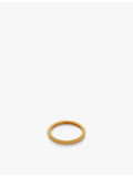 Monica Vinader Heirloom gold vermeil stacking ring (British brand)